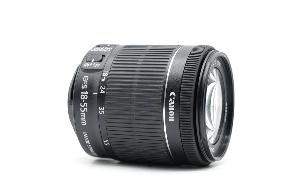 Canon EF-S 18-55mm f/3.5-5.6 IS STM Lens - Excellent Plus