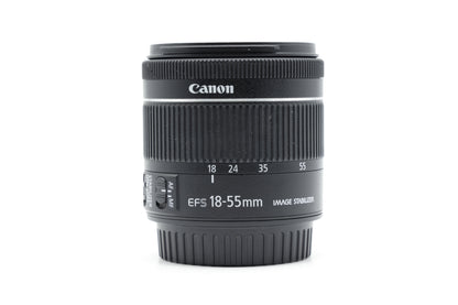 Canon EF-S 18-55mm f/4-5.6 IS STM Lens - Excellent