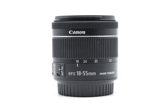 Canon EF-S 18-55mm f/4-5.6 IS STM Lens - Excellent