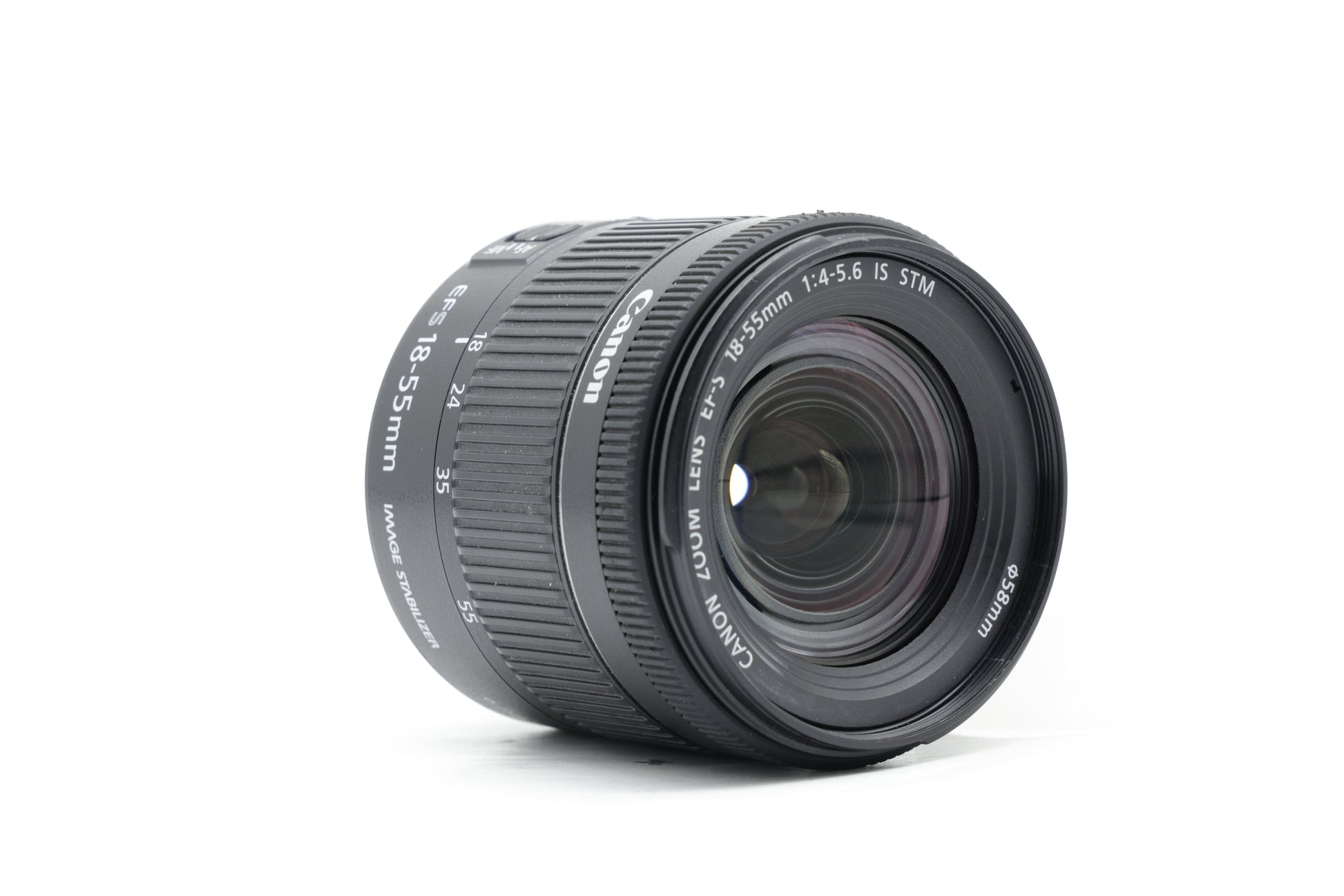 Canon EF-S 18-55mm f/4-5.6 IS STM Lens - Excellent