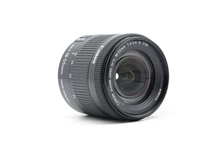 Canon EF-S 18-55mm f/4-5.6 IS STM Lens - Excellent